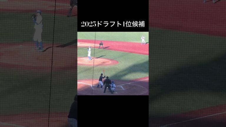 伊藤翔哉を空振り三振に仕留める 中西聖輝（3年・智弁和歌山）【明治神宮大会決勝  青山学院大 対 創価大2024年11月25日】