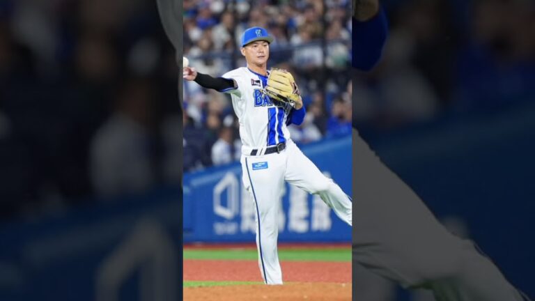 DeNA・柴田竜拓、左肩脱臼を処置する手術