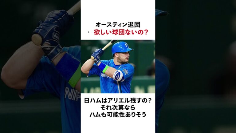 オースティン退団←欲しい球団ないの？