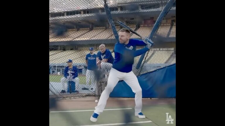 ドジャースの野手がブリュワーズ戦に向けて練習！😚　ポストシーズン2025年