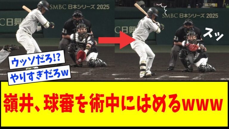 ソフトバンク・嶺井、球審を術中にはめるｗｗｗｗｗｗｗｗ【なんJ反応】【ネットの反応】