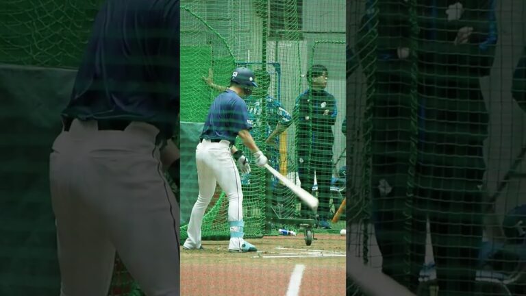 2025.11.01 埼玉西武秋季キャンプ #牧野翔矢 バッティング練習 #seibulions #プロ野球