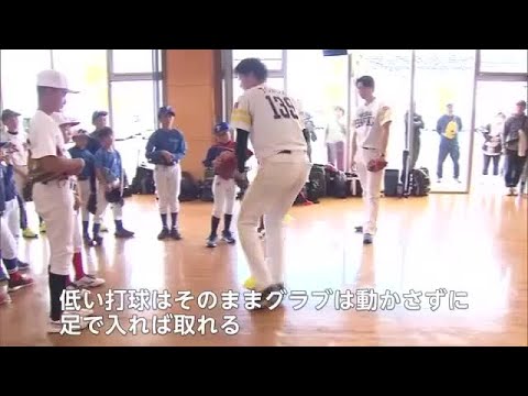 新垣渚さん高橋純平さんなどホークス元選手 小学生80人に野球熱血指導！【佐賀県小城市】 (25/11/09 18:05)