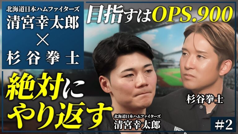 【後編ファイターズSP対談】清宮幸太郎ー来季への決意