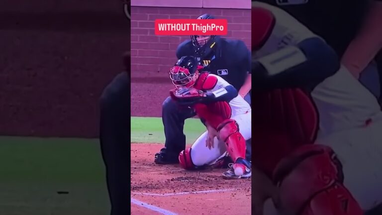 ボルチモア オリオールズ スタッフ ThighPro が生み出す違いに驚いています。 #野球 #キャッチャー #MLB