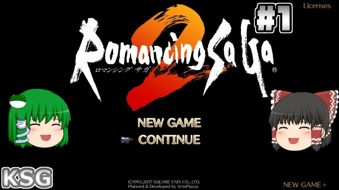 #1【ロマンシング サ・ガ2】名作RPG再び!【ゆっくり実況】