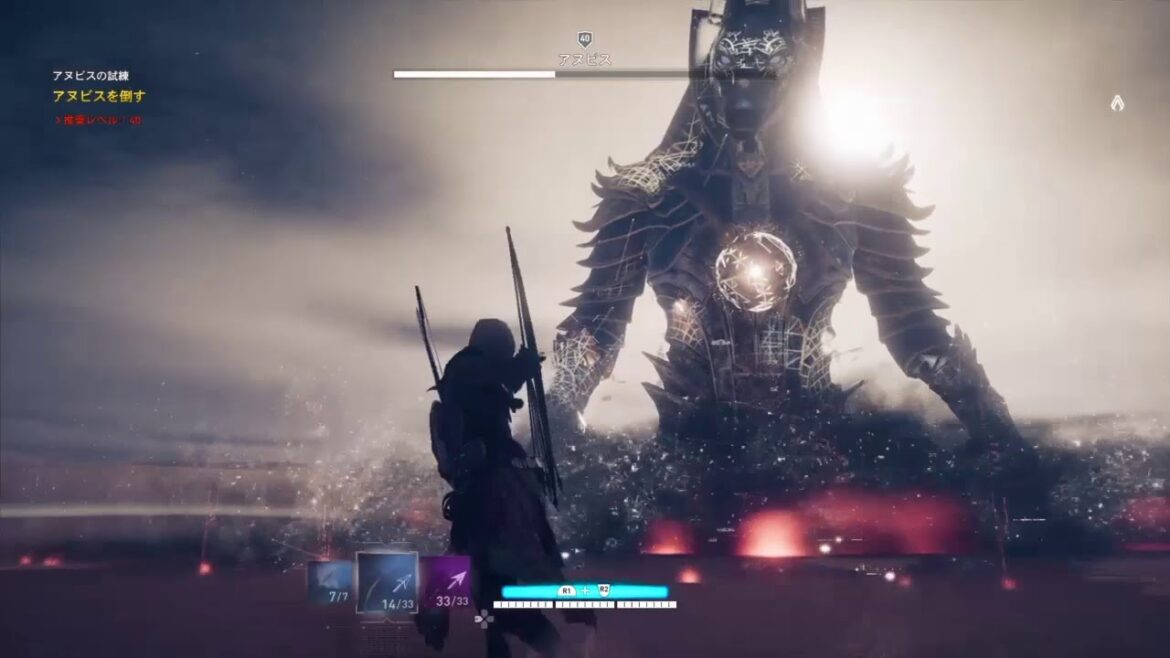 【レベル40にする必要無し!!】アサシンクリード オリジンズ アヌビスの試練に挑む!!  Assassin's Creed Origins Trials of the Gods – Anubis