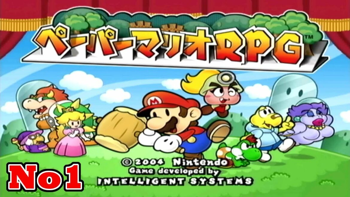 ペンキに続く冒険は悪党の世界!?  【ペーパーマリオRPG】#1