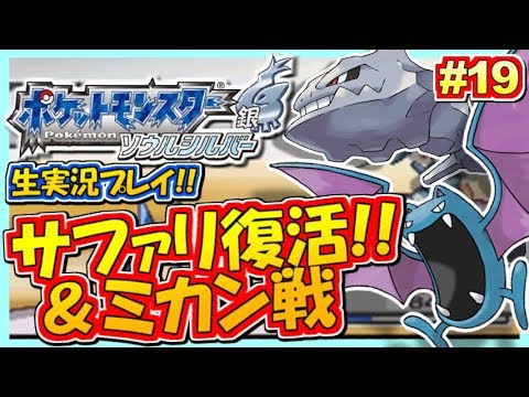 【ポケモンHGSS】サファリゾーン復活!ミカン戦も!ポケットモンスター ハートゴールド・ソウルシルバー実況!#19【生放送録画】