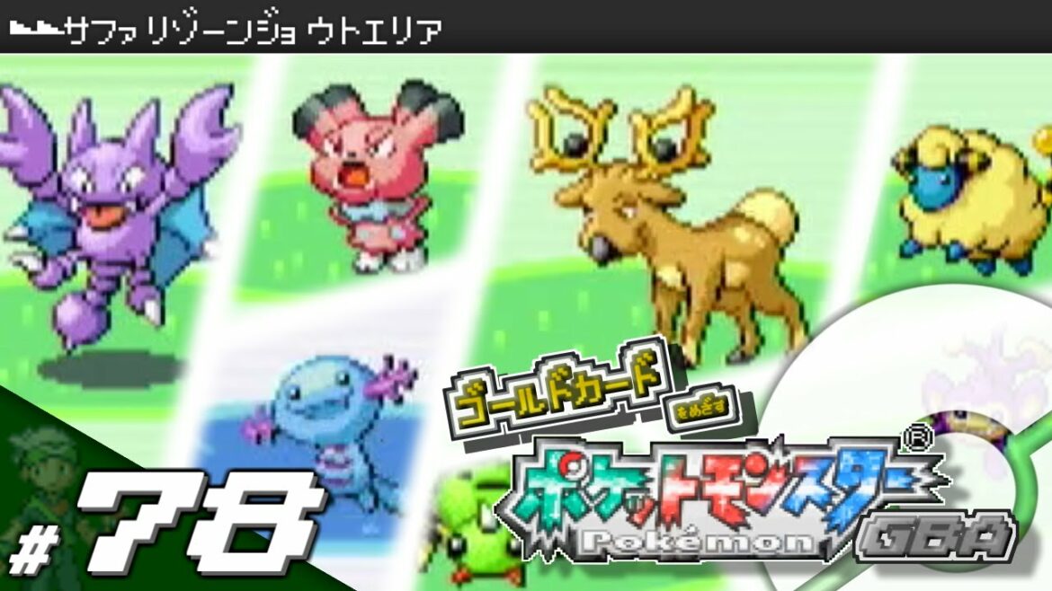 【実況】ゴールドカードを目指すポケットモンスターGBA 全国図鑑完成編 #78【ポケモン・エメラルド/ルビー/サファイア】