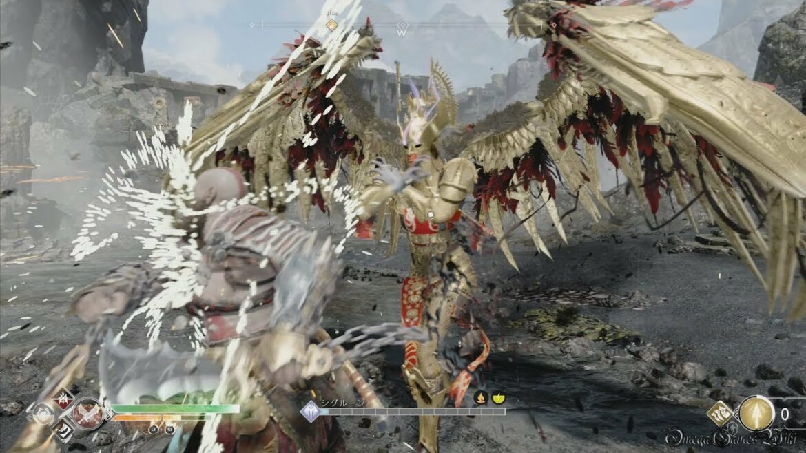 【PS4】GOD OF WAR IV – #64 Side Quest・神 対 女王 BOSS シグルーン/Sigrun(100% Collectibles GOW Mode No Damage)