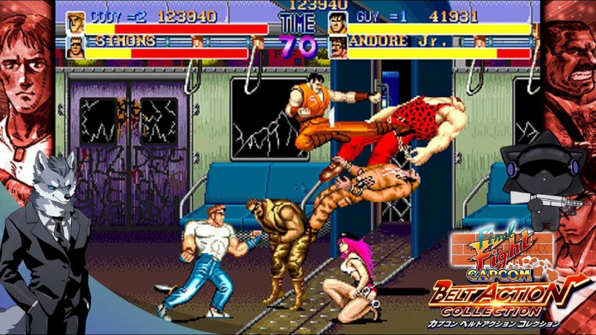 【黒ラバ】カプコン ベルトアクション コレクション『ファイナルファイト』