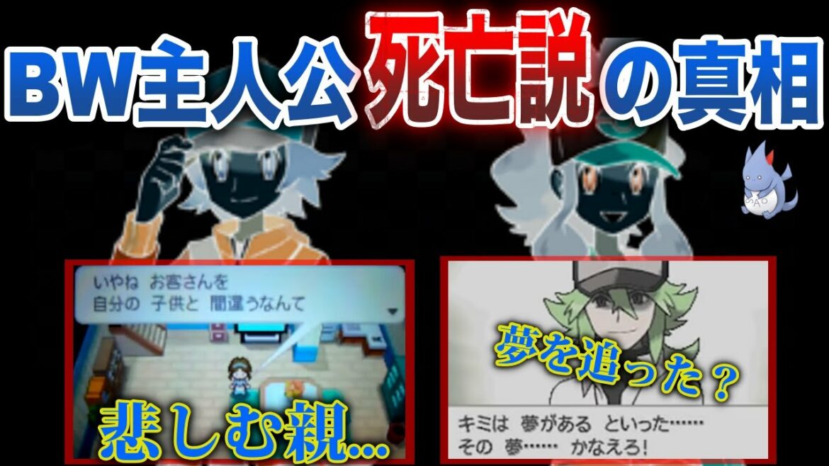【真相?】BW2時に行方不明になっている前作主人公の謎…Nの隠し設定と関係あり?そしてまさかの結末…【BW強化期間】【ポケモン剣盾】