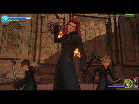 Kh3 ロクサス操作アクセル シオンvs真x 機関 キングダムハーツ３リマインド Games Wacoca Japan People Life Style