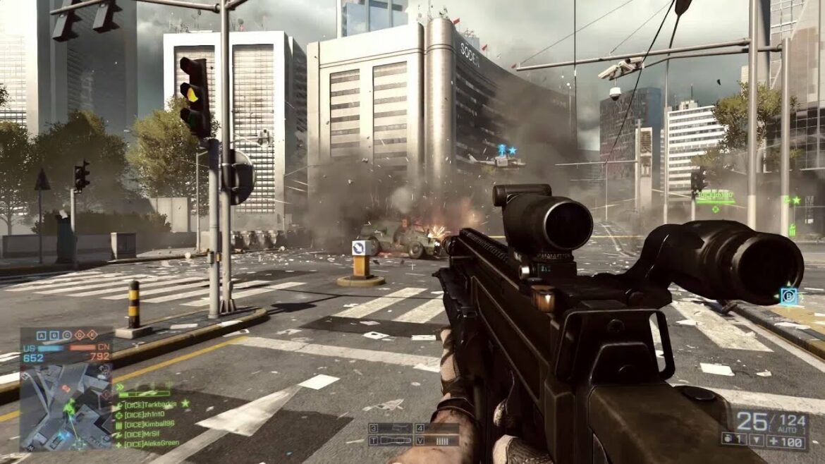 バトルフィールド4: 公式 6分ノーカット版 "Siege of Shanghai" マルチプレイ ゲームトレーラー