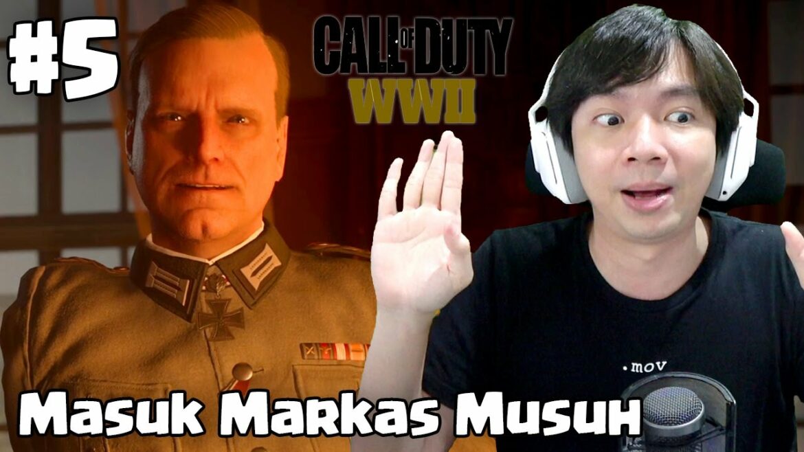 Tegang Masuk Markas Musuh – Call Of Duty WW2 Indonesia – Part 5