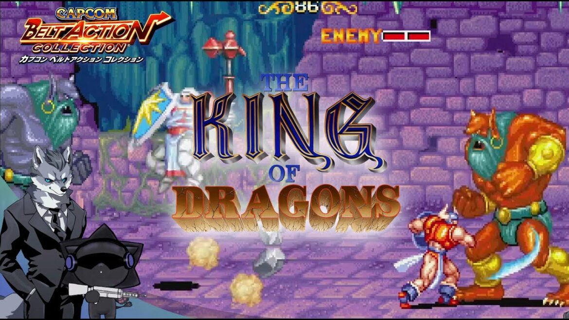 【黒ラバ】カプコン ベルトアクション コレクション『ザ・キングオブドラゴンズ』