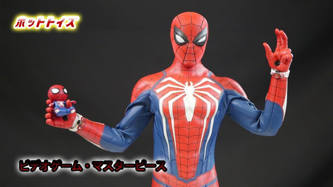 ホットトイズ【ビデオゲーム・マスターピース】1/6スケール「Marvel's Spider-Man』スパイダーマン(アドバンスド・スーツ版)を、開封レビューしてみた!ゲーム内のスパイディーなのに…