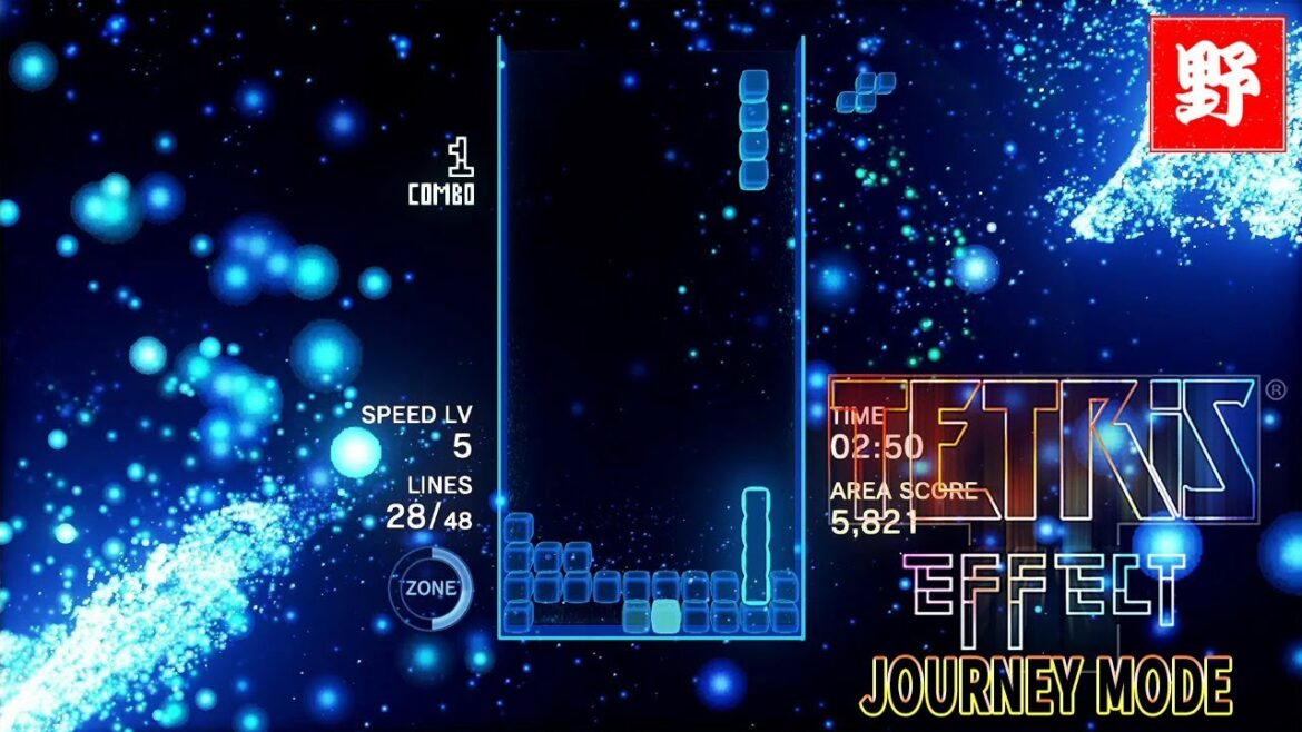【パズル】PS4「テトリス エフェクト」体験版 JOURNEY MODE/Tetris Effect Demo【プレイ動画】