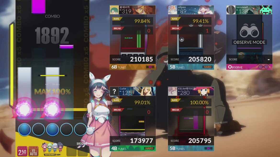 【音ゲー】DJMAX RESPECT V – OPEN MATCH【PC版】