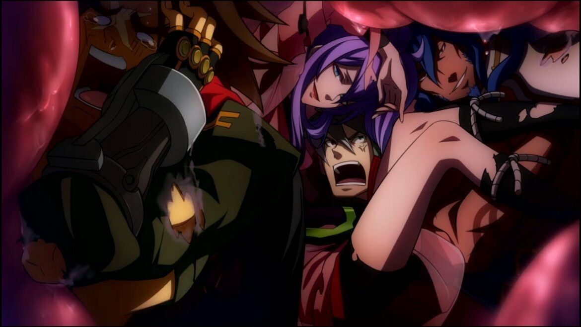 BlazBlue Chronophantasma Extend Bang Shishigami's  Gag Reel English Dub