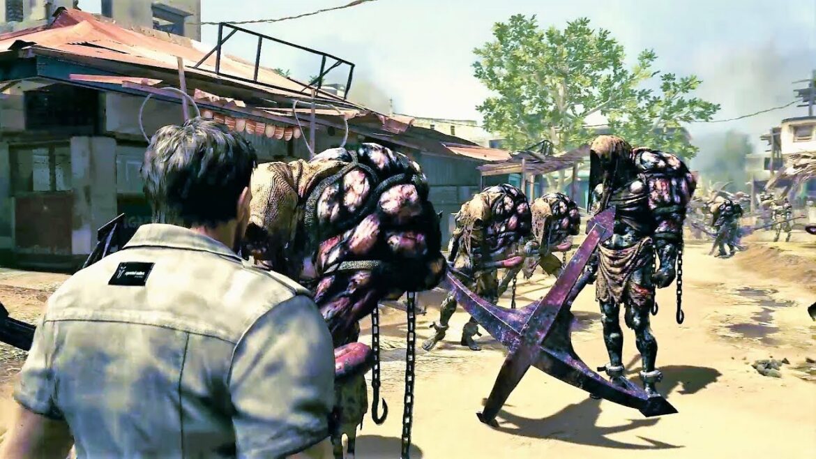 バイオハザード5 1-1から【狂気の番人】が大量にいたらこうなる。