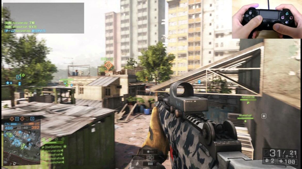 【BF4】#44手元付き 戦場のがち芋!バトルフィールド4【PS4】