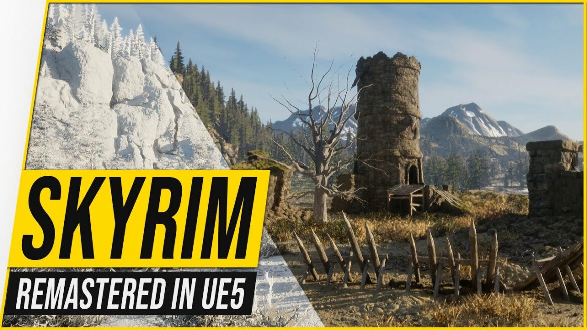 Somebody Remastered SKYRIM in Unreal Engine 5 – BUT will the Elder Scrolls 6 Look this good?