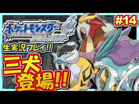 ポケモンhgss ライコウ エンテイ スイクン登場 ポケットモンスター ハートゴールド ソウルシルバー実況 14 生放送録画 Games Wacoca Japan People Life Style