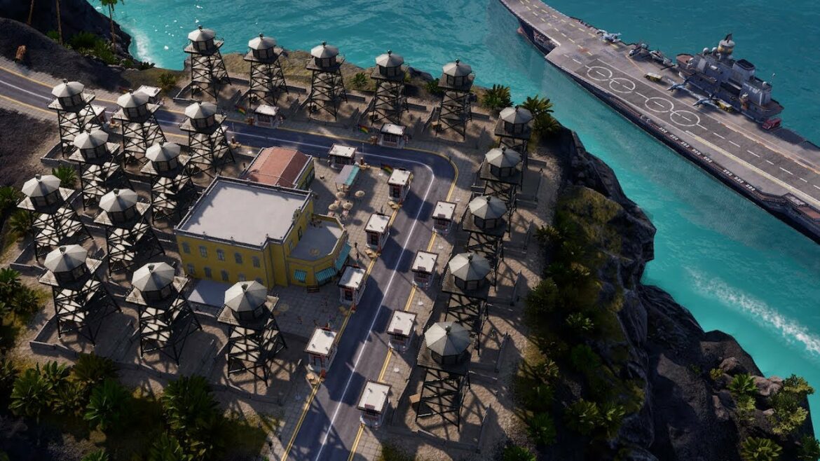 I was sponsored to brutally suppress revolution in Tropico 6