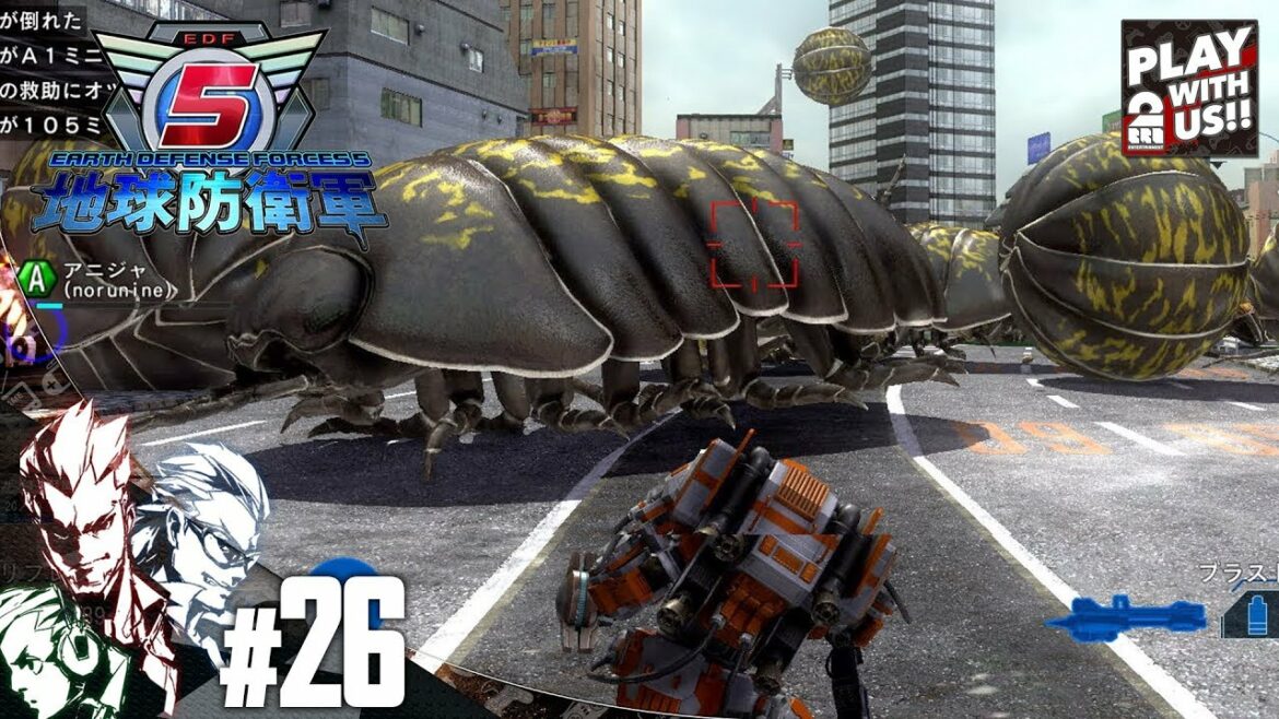 #26【TPS】弟者,兄者,おついちの「地球防衛軍5」【2BRO.】