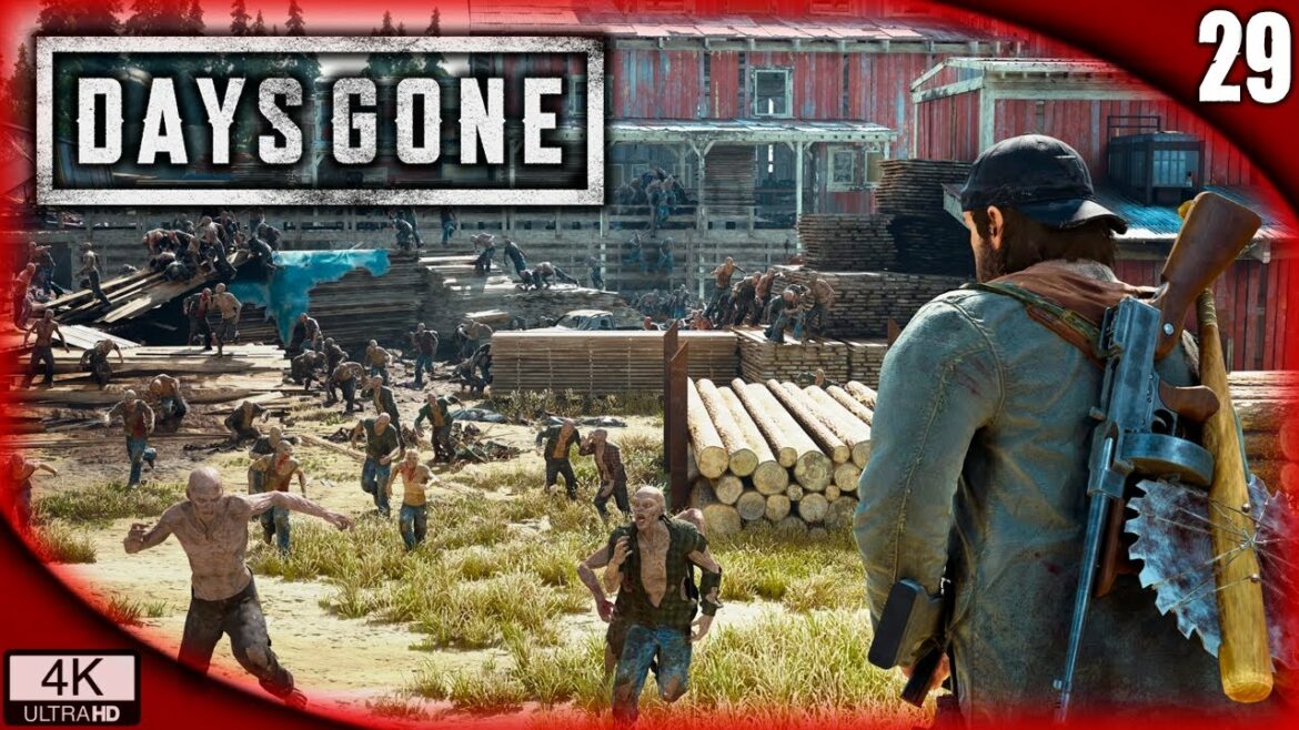 DAYS GONE #29 | LA HORDA DEL ASERRADERO (la más grande) | Gameplay Español