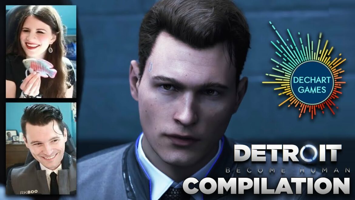 Detroit Become Human 3rd Year Marathon Compilation w/ Bryan & Amelia of Dechart Games