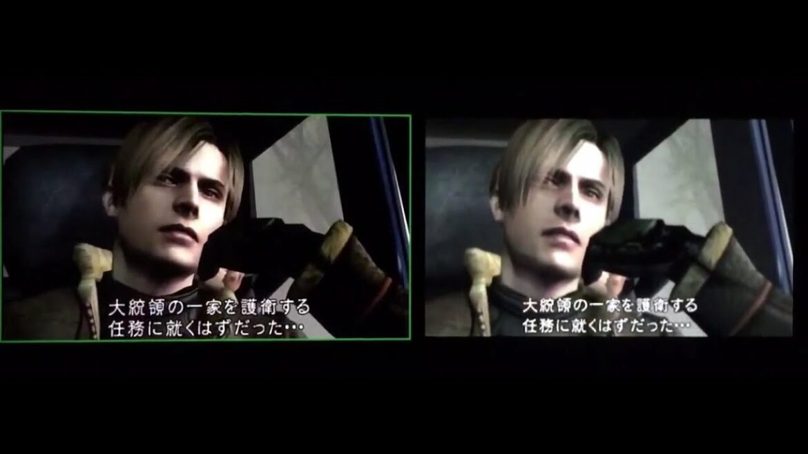 バイオハザード4 PS3 vs PS2 比較動画 Resident Evil 4 comparison