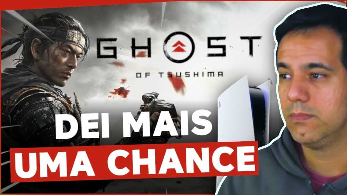 Ghost of Tsushima – Dei mais uma CHANCE pro jogo no PS5.