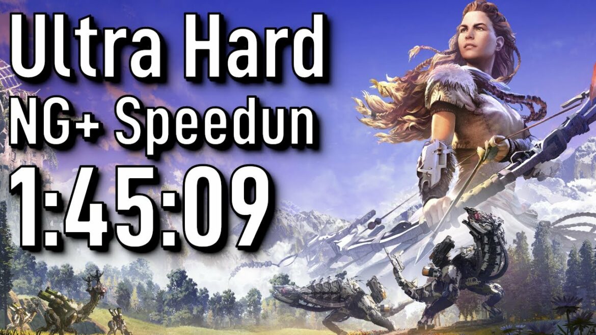 Horizon Zero Dawn NG+ Ultra Hard Speedrun in 1:45:09 – World Record