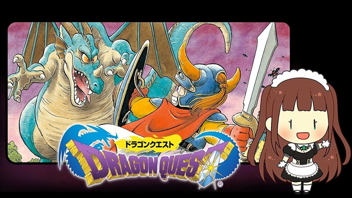 🔴【1周年ありがとう】ドラゴンクエスト1 プレイ実況🍑  *˖♬೨ vtuber【月乃萌々子】