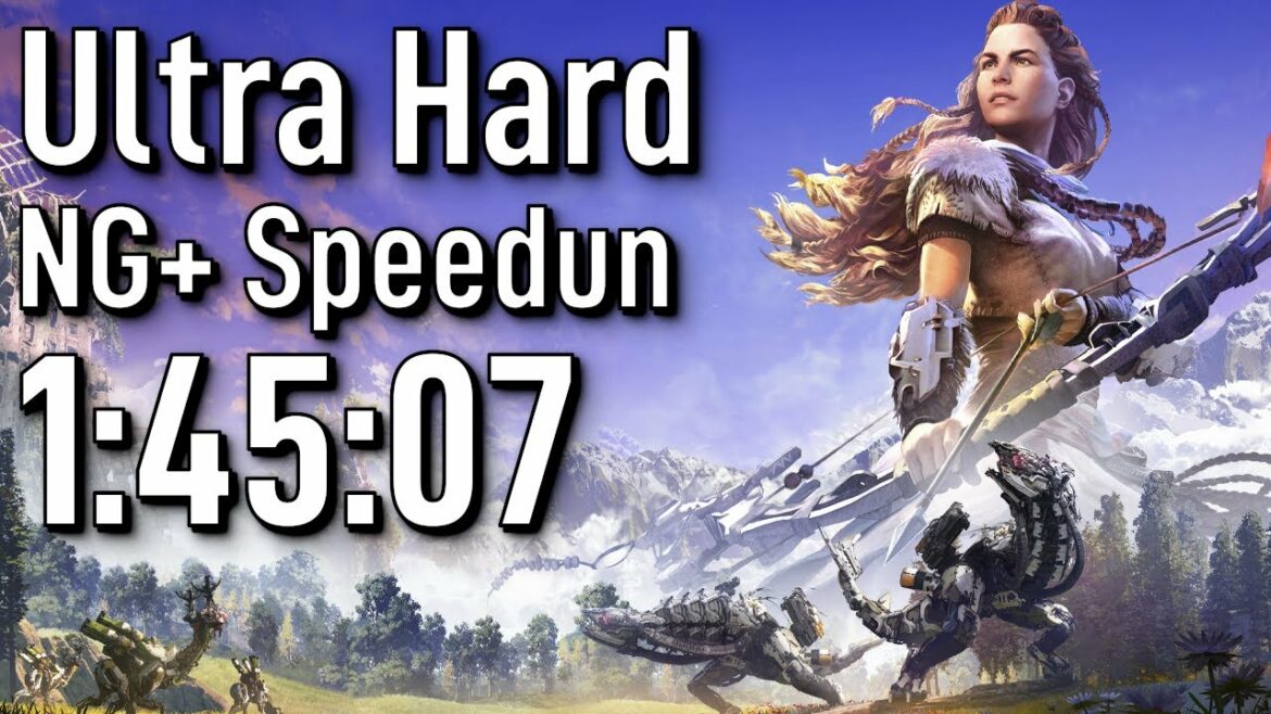 Horizon Zero Dawn NG+ Ultra Hard Speedrun in 1:45:07 – World Record