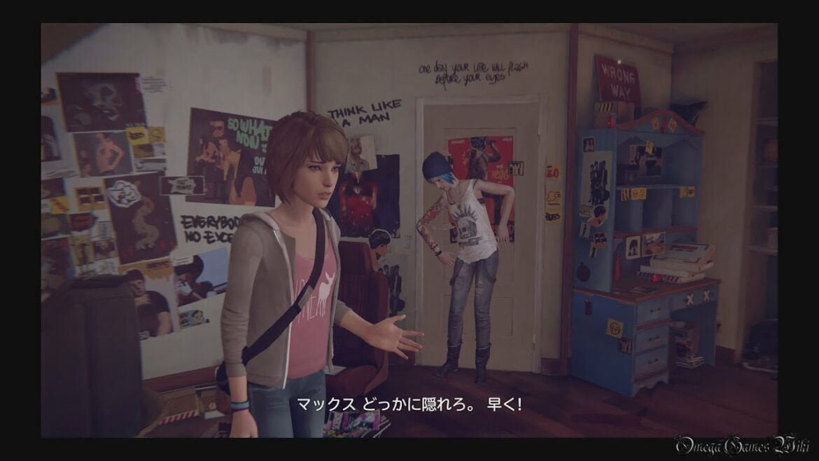 【日本語版】LIFE IS STRANGE(ライフ イズ ストレンジ) – #4 Episode 1 サナギ④(クロエの家)/Crysalis④(プラチナトロフィー攻略)