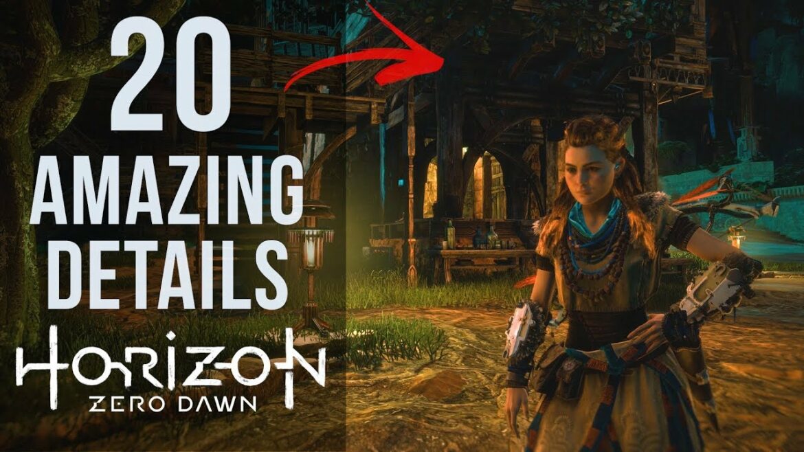 20 AMAZING Details in Horizon Zero Dawn