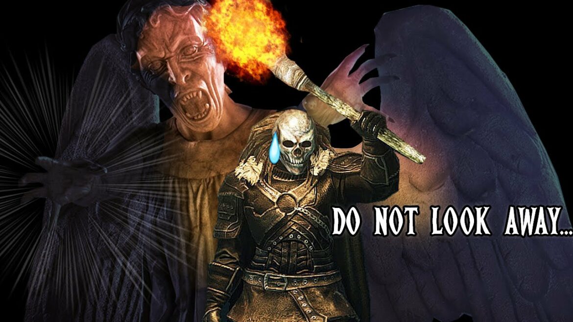 Dark Souls 3: THE WEEPING ANGELS MOD But I Decided To Turn Off All The Lights In The World!
