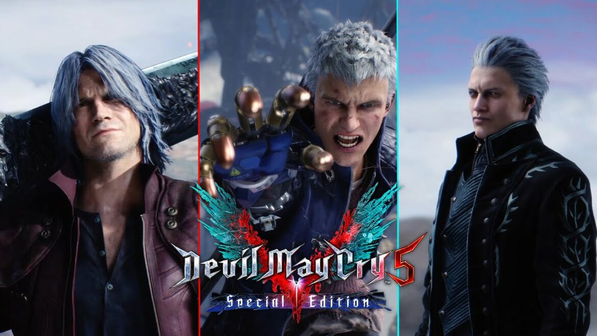 DevilMayCry5-Dante vs Vergil vs Nero-Legacy-