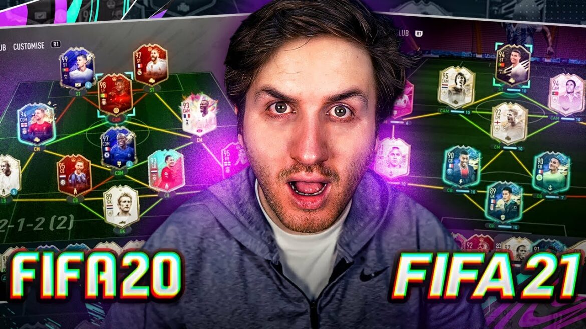 I Compared my FIFA 21 vs FIFA 20 RTG Team!