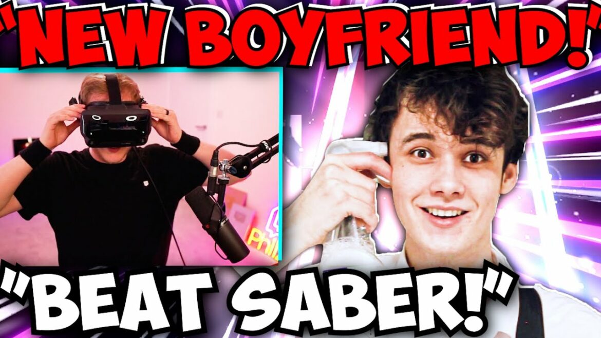 Philza PLAYS On BEAT SABER "Wilbur Soot Your New Boyfriend"!