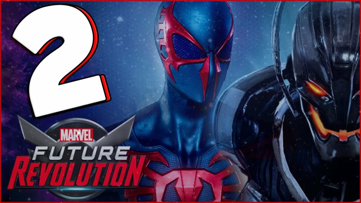 MARVEL FUTURE REVOLUTION Full Walkthrough Part 2 Ultron meets 2099 Spider-Man (Mobile)