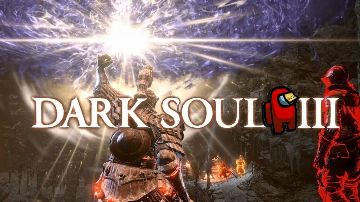 DARK SOULS 3 BUT IT'S A SUS RUN (w/LOVEMAIL)