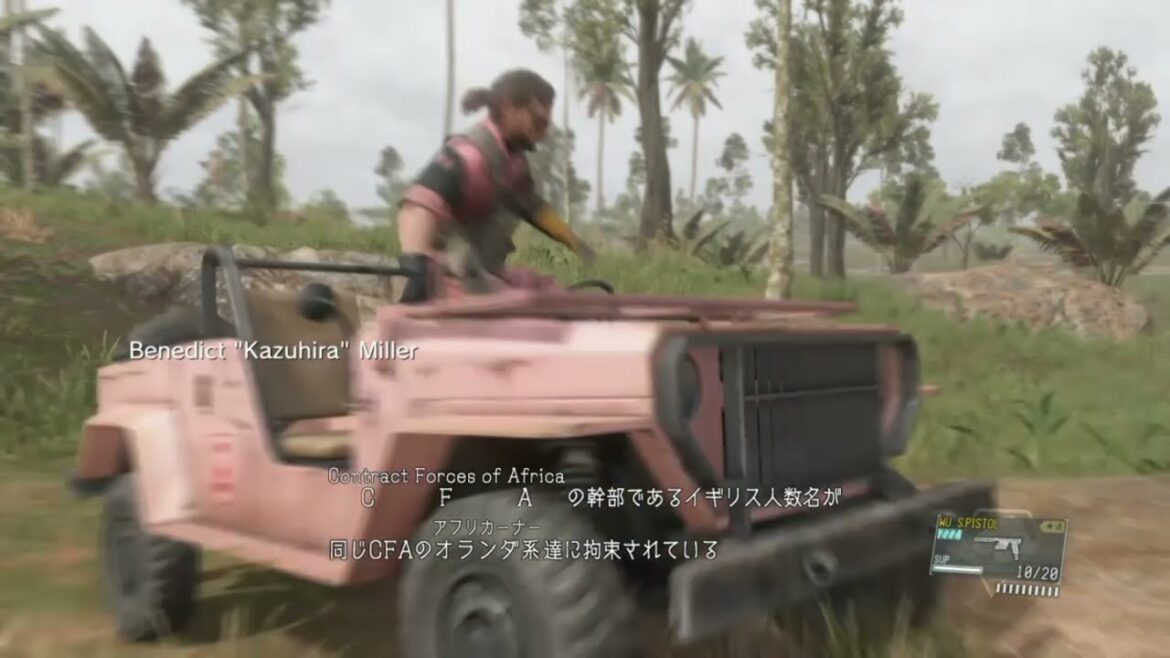 METAL GEAR SOLID V THE PHANTOM PAIN Episode 14 リングワ・フランカとEpisode 05 バイオニクスの権威