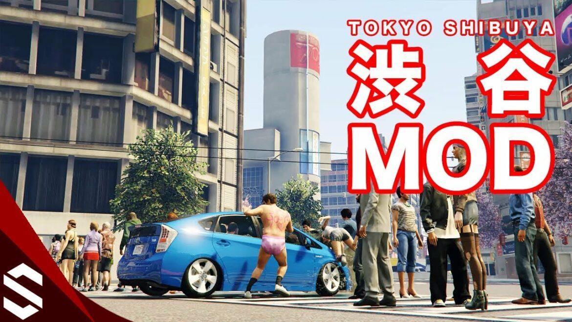 【GTA5】ついにGTA東京が登場!渋谷MODを探索しよう / GTA Tokyo Shibuya MAP MOD