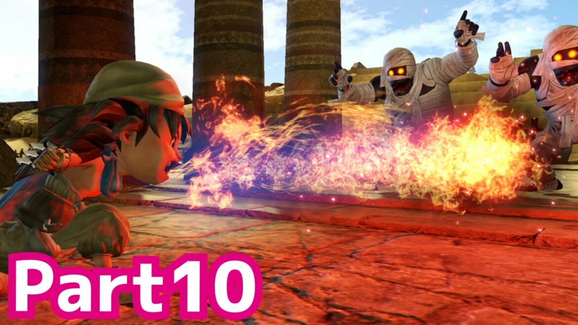 ドラゴンクエストヒーローズ2 双子の王と予言の終わりを実況プレイ!part10 ガボの火炎の息が強すぎる!