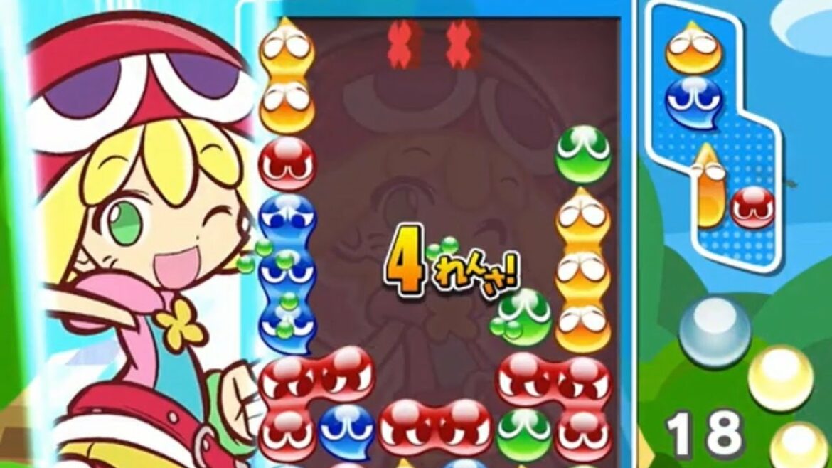 ぷよぷよテトリス2  4人対戦!11連鎖しばり【PuyoPuyoTetris2】